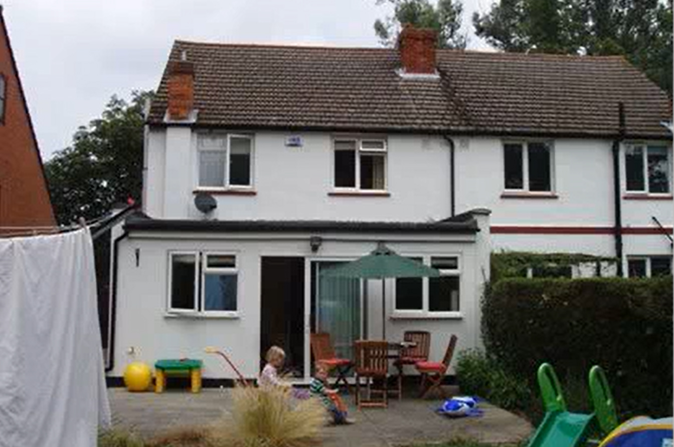 Extension to a house in Windsor