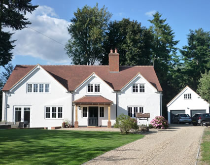 Extension and alterations to house in Forty Green